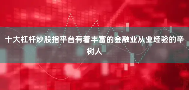 十大杠杆炒股指平台有着丰富的金融业从业经验的辛树人